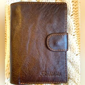 Passport holder leather